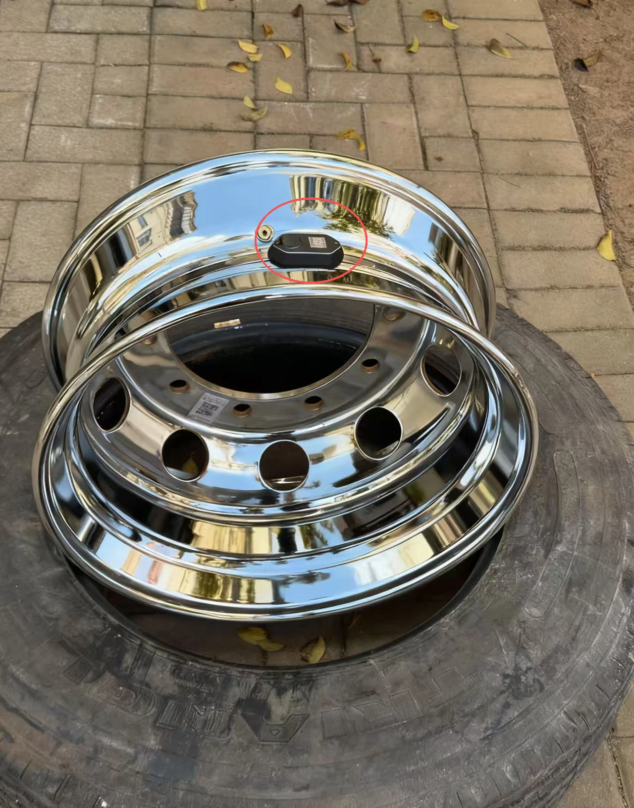 TireAngel 卡车内置式胎压传感器安装实拍